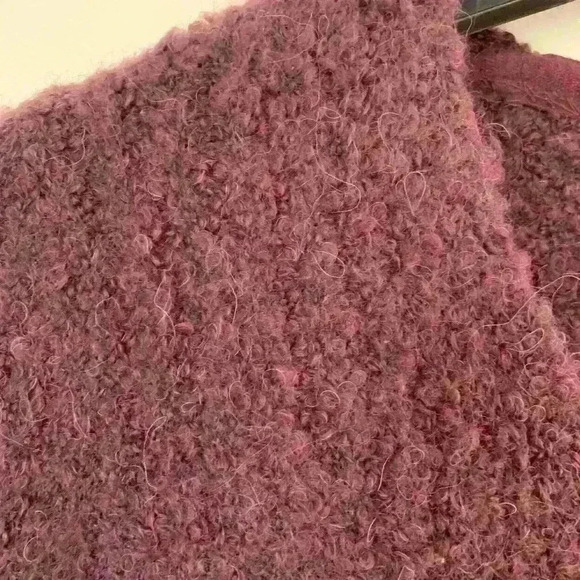Lou and Grey By LOFT Sweater Maroon Burgundy Size S - Picture 4 of 6